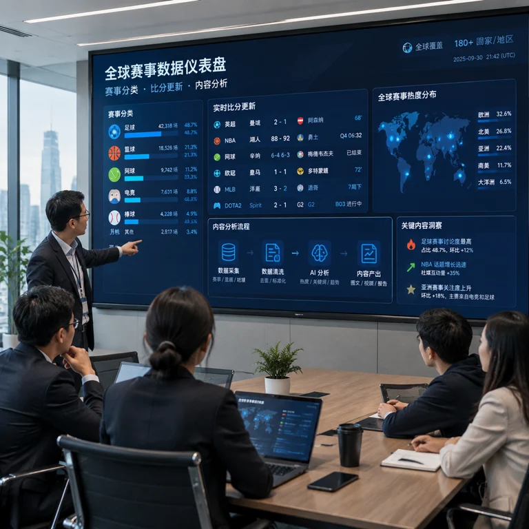 企业采购负责人查看kaiyun赛事数据服务流程与分析内容